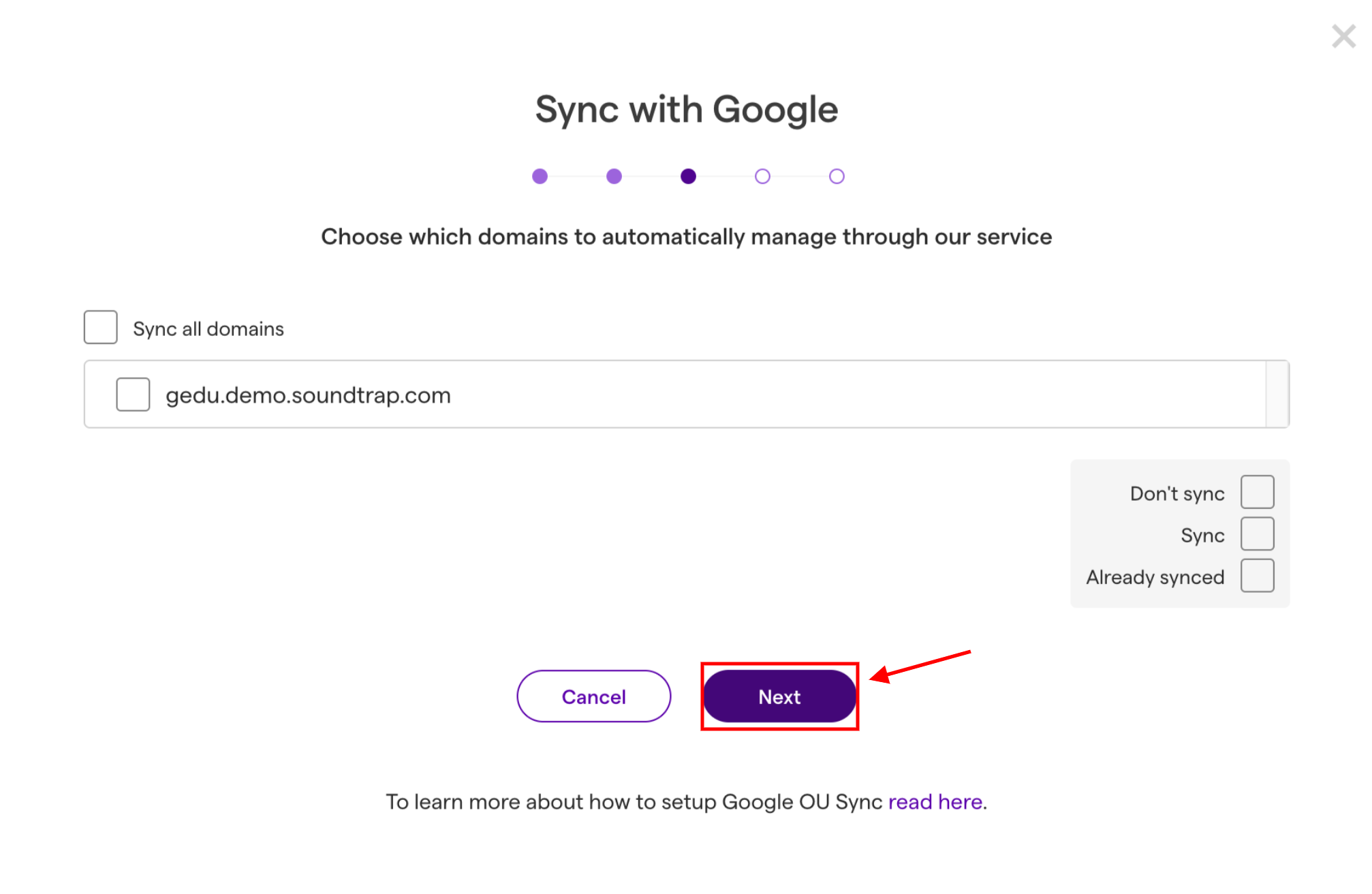 How to trigger a sync with Google Sync – Soundtrap Support