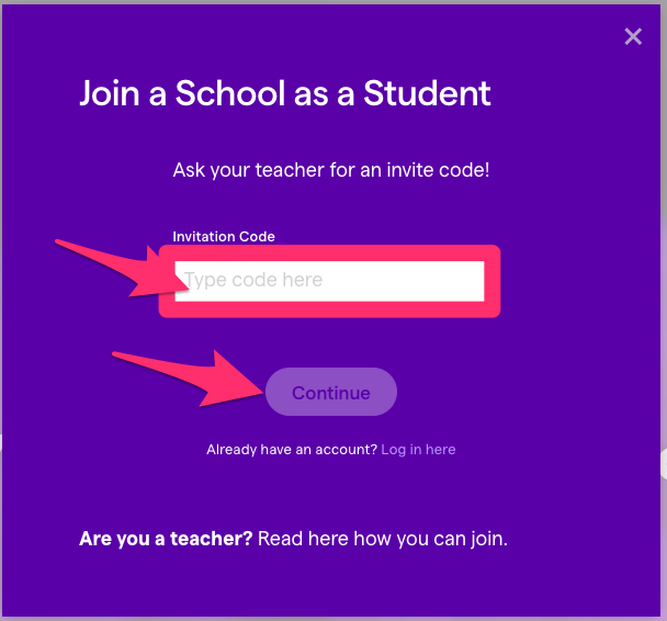 Add Students With Invitation Code To Edu Account Soundtrap