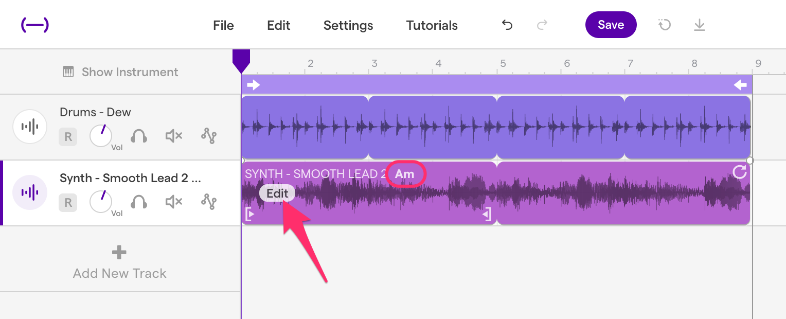 How To Change The Pitch Of A Region Soundtrap Support - how to change pitch of a song on roblox studio