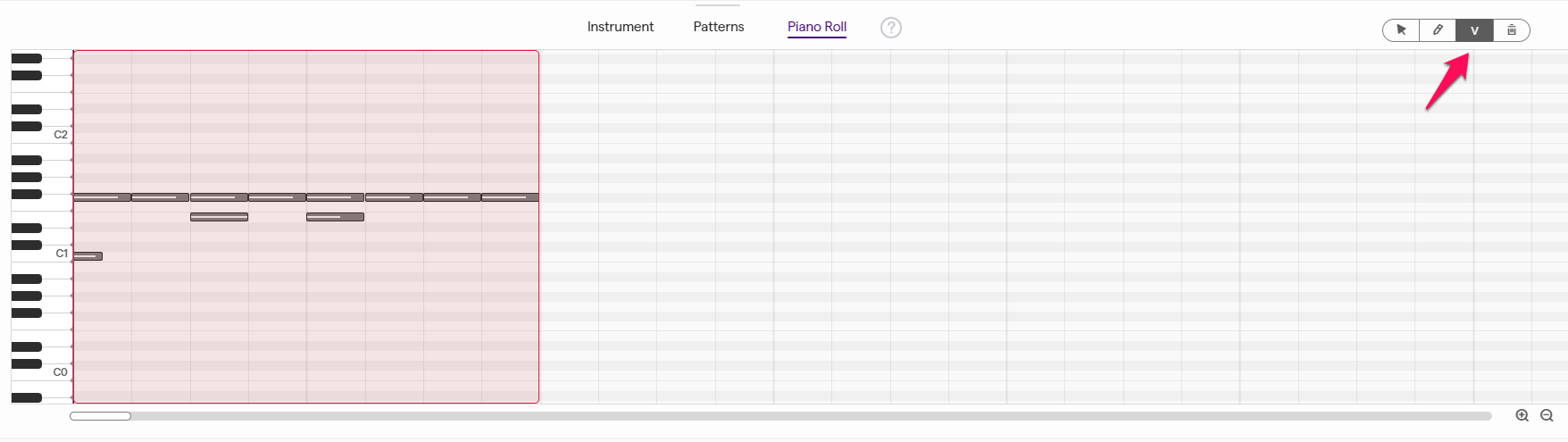 How to adjust MIDI note velocity – Soundtrap Support